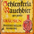 Etiette des Bamberger Rauchbiers Schlenkerla Kräusen