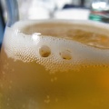 Bier in einem Glas