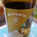 Flasche der Brauerei Whitefrontier