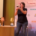 Cindy Elsenbast im Final der WM der Bier-Sommeliers