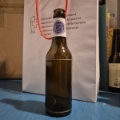Braune Bierflasch ohne Etikette