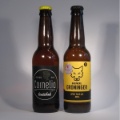 Zwei Bierflaschen aus Holland