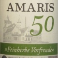 Etikett des Bieres Amaris 50