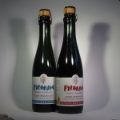 Zwei Flaschen Pilgrim in der Champagnerflasche